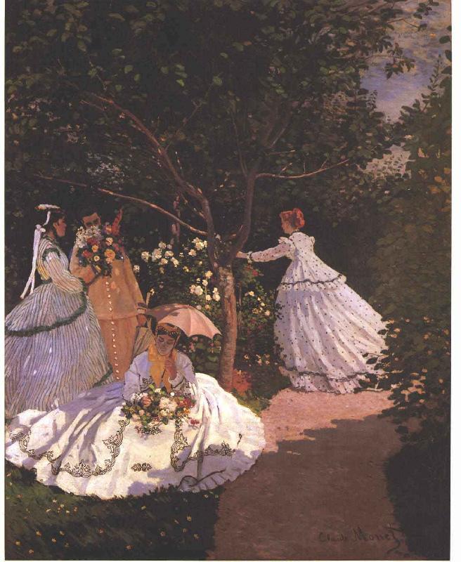 Claude Monet Women in the Garden